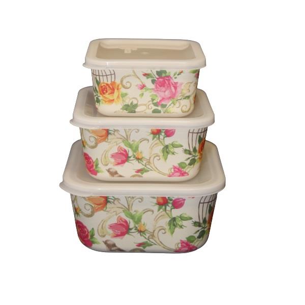 ظرف نگهدارنده بامبو مدل DS50448BF مجموعه 3 عددی